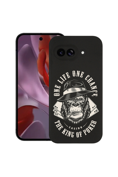 bestcase Slim Silicon Case For Google Pixel 9a, King Mafia Monkey, 1926335 B 1495