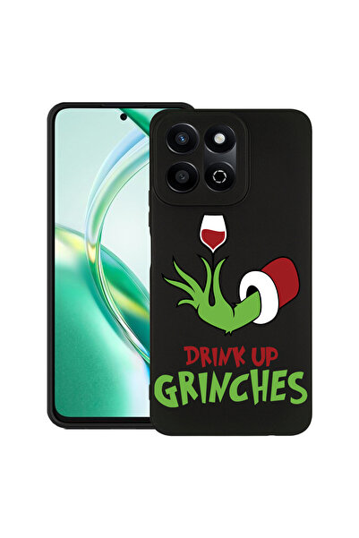 bestcase Λεπτή θήκη σιλικόνης για Honor 200 Smart, Grinches - Drink Up, 19233...
