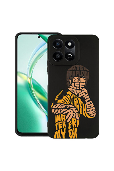 bestcase Carcasă subțire din silicon pentru Honor 200 Smart, caligrafie Bruce...