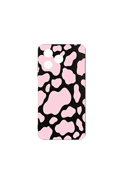 bestcase Carcasă subțire din silicon pentru Xiaomi Redmi 13, roz vacă, 192337...