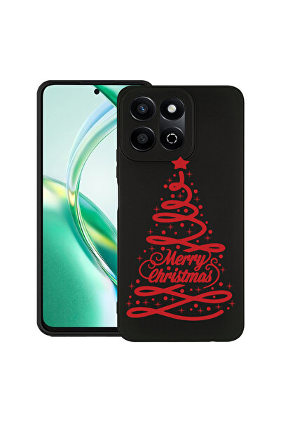 bestcase Carcasă subțire din silicon pentru Honor 200 Smart, Brad de Crăciun,...