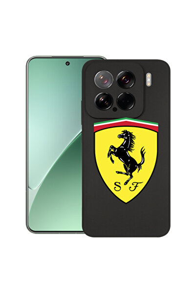 bestcase Carcasă subțire din silicon pentru Xiaomi 15, Ferrari, 1926341 B 1774