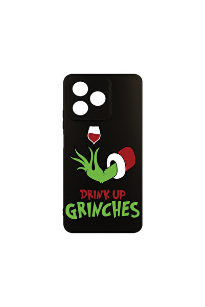 bestcase Λεπτή θήκη σιλικόνης για Xiaomi Redmi 13, Grinches - Drink Up, 19233...