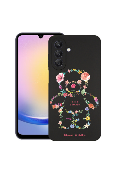 bestcase Carcasă subțire din silicon pentru Samsung Galaxy M16 5G, Teddy Bear...