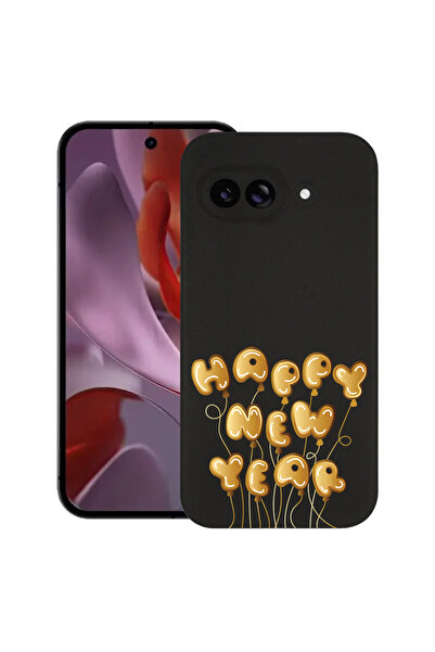 bestcase Тънък силиконов калъф за Google Pixel 9a, Честита Нова Година, 19263...