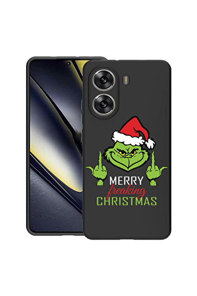 bestcase Carcasă subțire din silicon pentru Poco X7 Pro 5G, Grinches - Crăciu...