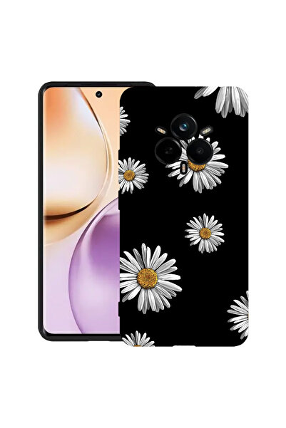 bestcase Carcasă subțire din silicon pentru Realme 14 Pro 5G, model margarete...