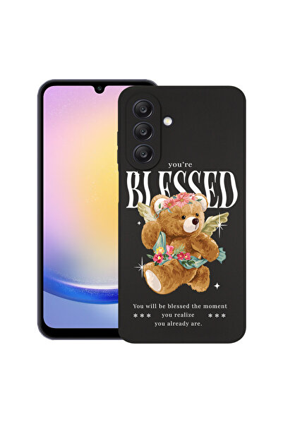 bestcase Carcasă subțire din silicon pentru Samsung Galaxy M16 5G, Teddy Bear...
