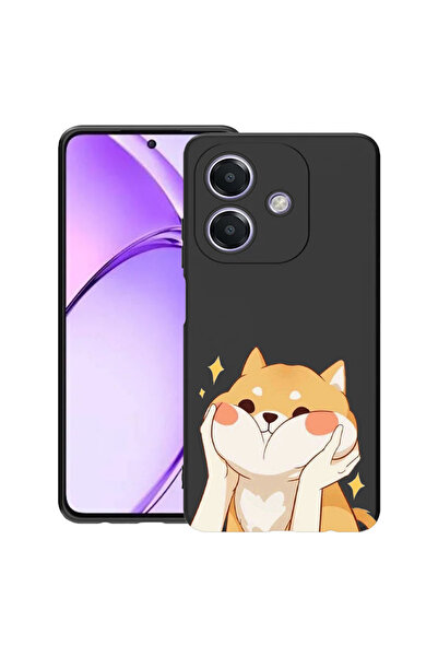 bestcase Λεπτή θήκη σιλικόνης για OPPO A60 5G / A40 / A40M, Emoji - Γλυκιά γά...