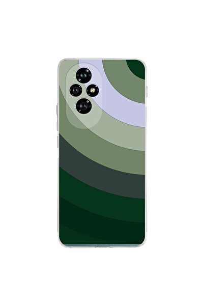 PrintiFy Huawei Honor 200 İle Uyumlu Renk Cümbüşü 3 Baskılı Kamera Korumalı Ş...