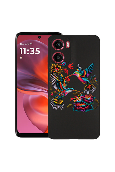 bestcase Husă subțire din silicon pentru Motorola Moto G05, Hommingbird, 1926...