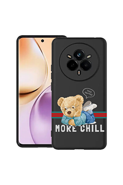 bestcase Carcasă subțire din silicon pentru Realme 14 Pro Plus 5G, Ursuleț de...