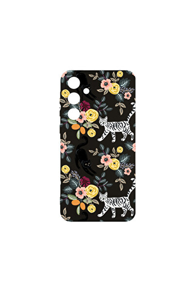 bestcase Тънък силиконов калъф за Samsung Galaxy A16, с котешки мотив, 192337...