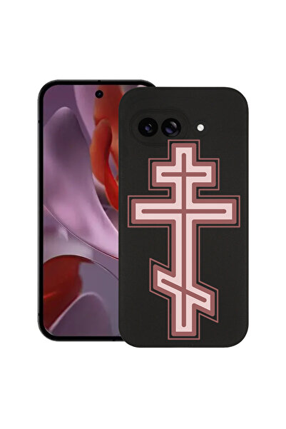 bestcase Slim Silicon Case For Google Pixel 9a, Classic Cross Red, 1926335 B 1792