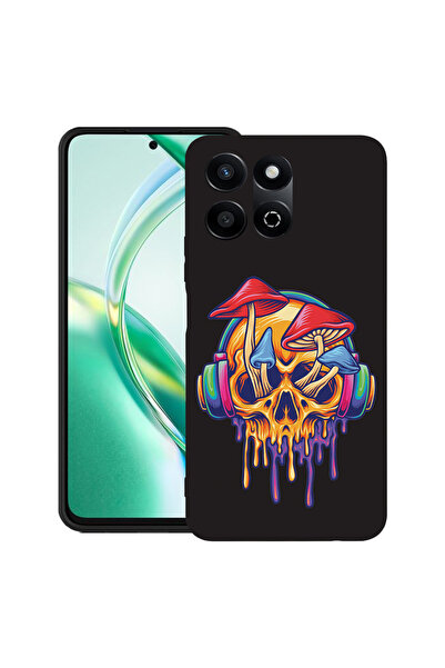 bestcase Carcasă subțire din silicon pentru Honor 200 Smart, model ciupercă-c...