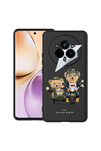 bestcase Carcasă subțire din silicon pentru Realme 14 Pro 5G, Teddy On The Ro...