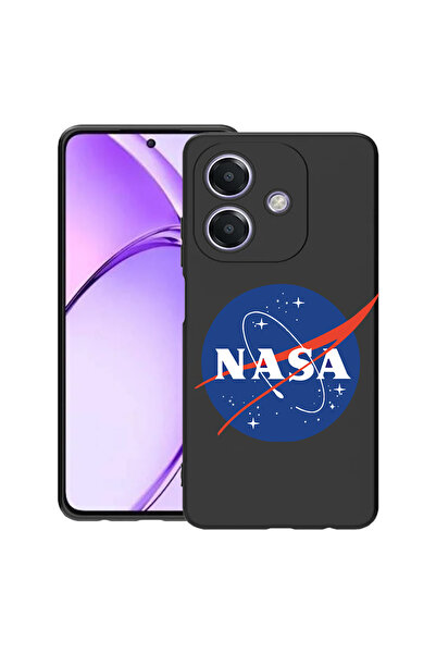 bestcase Carcasă subțire din silicon pentru OPPO A60 5G / A40 / A40M, Nasa Cl...