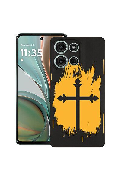 bestcase Carcasă subțire din silicon pentru Motorola Moto G75, Cross, 1926338...