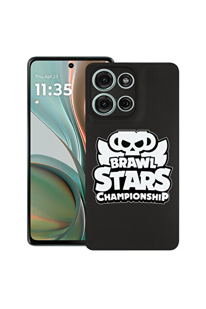 bestcase Carcasă subțire din silicon pentru Motorola Moto G15, Brawl Stars Ch...