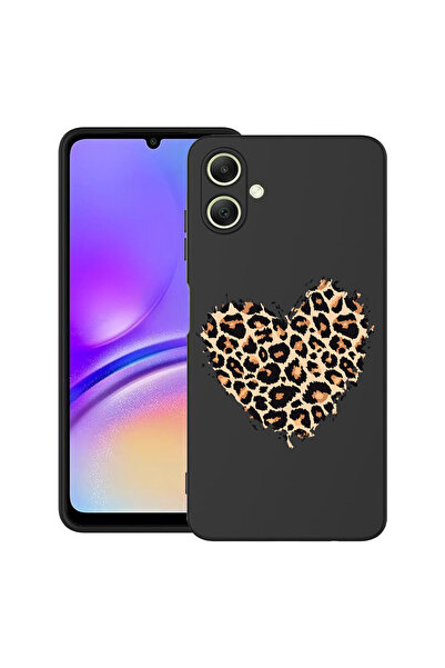 bestcase Λεπτή θήκη σιλικόνης για Samsung Galaxy A06 5G, λεοπάρ καρδιά, 19978...