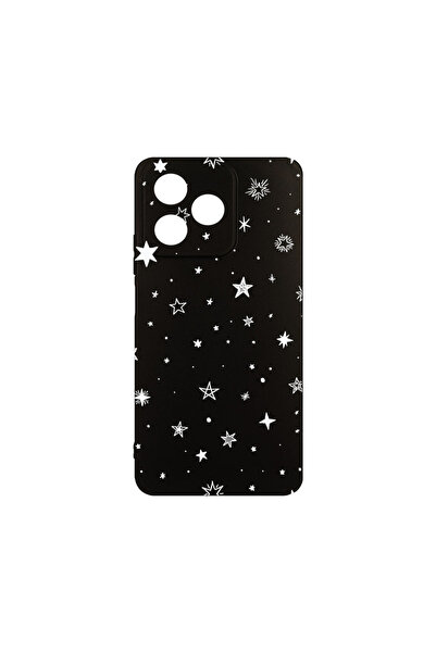 bestcase Carcasă subțire din silicon pentru Xiaomi Redmi 13, Stars, 1923377 B...