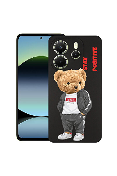 bestcase Λεπτή θήκη σιλικόνης για Xiaomi Redmi Note 14 5G, Stay Positive - Αρ...