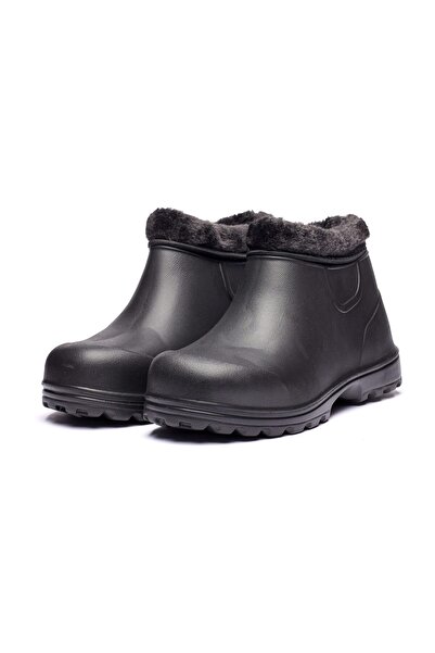 Tellus Women's fur lined galoshes 902, Black - 40