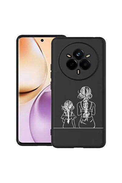 bestcase Λεπτή θήκη σιλικόνης για Realme 14 Pro 5G, Μαμά και κόρη, 1988291 B ...