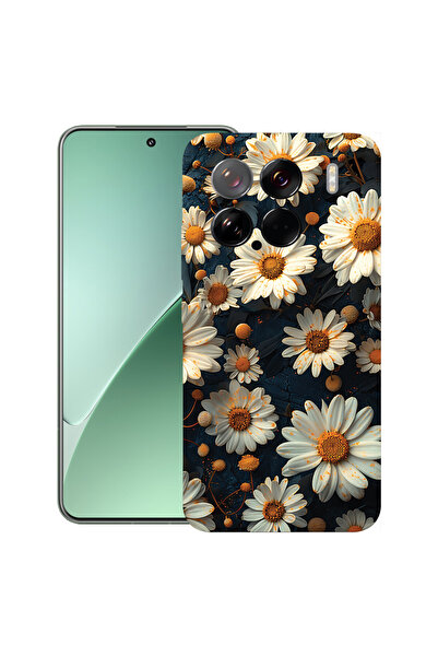 bestcase Carcasă subțire din silicon pentru Xiaomi 15, model 3D Daisy, 192634...