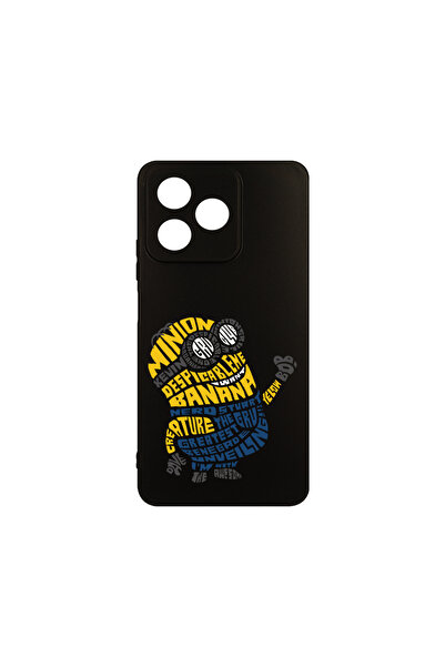 bestcase Carcasă subțire din silicon pentru Xiaomi Redmi 13, Calligraphy Mini...