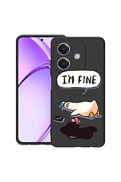 bestcase Carcasă subțire din silicon pentru OPPO A60 5G / A40 / A40M, Duck Li...