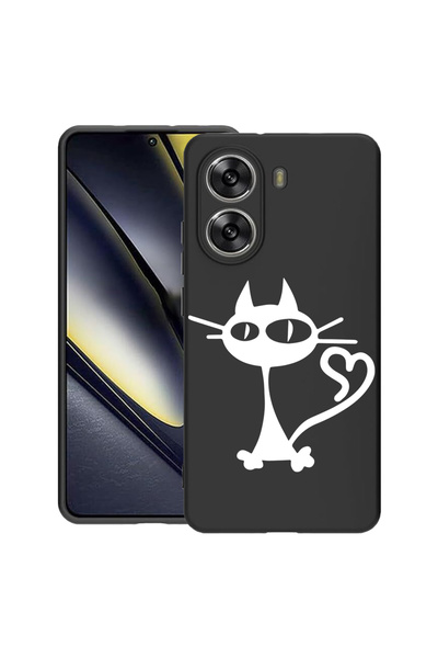 bestcase Λεπτή θήκη σιλικόνης για Poco X7 Pro 5G, Cat, 1992025 B 1676