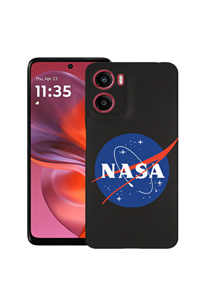 bestcase Carcasă subțire din silicon pentru Motorola Moto G05, Nasa Classic, ...