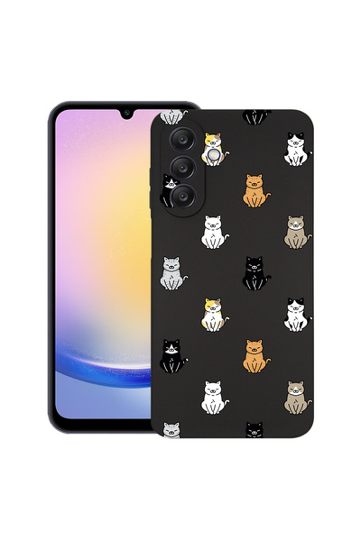bestcase Carcasă subțire din silicon pentru Samsung Galaxy A26, model pisică,...