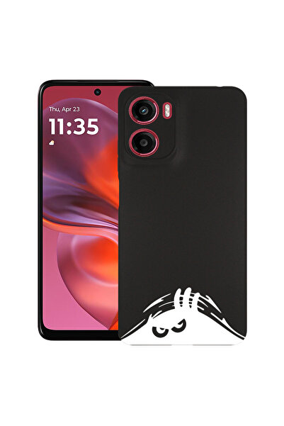 bestcase Carcasă subțire din silicon pentru Motorola Moto E15 / Moto G05, Hid...