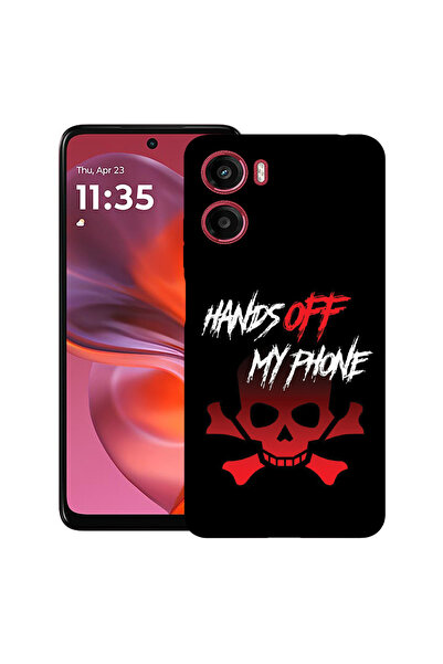 bestcase Λεπτή θήκη σιλικόνης για Motorola Moto G05, στο χέρι του τηλεφώνου μ...