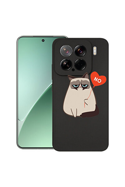 bestcase Carcasă subțire din silicon pentru Xiaomi 15, Meme - Grumpy Says No, 1926341 B 657