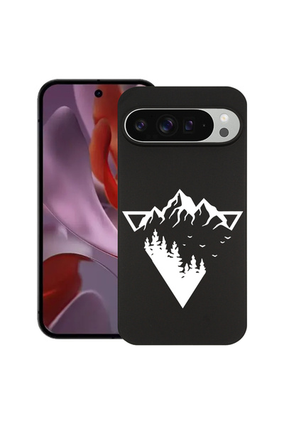 bestcase Carcasă subțire din silicon pentru Google Pixel 9 Pro XL, Camping Fo...