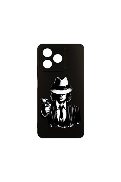 bestcase Λεπτή θήκη σιλικόνης για Xiaomi Redmi 13, Γυναίκα Γκάνγκστερ, 192337...