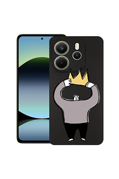 bestcase Λεπτή θήκη σιλικόνης για Xiaomi Redmi Note 14 5G, King, 1926342 B 1490