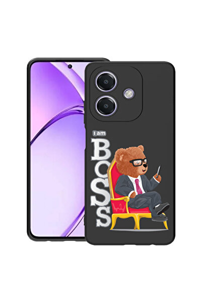 bestcase Carcasă subțire din silicon pentru OPPO A60 5G / A40 / A40M, Ursuleț...