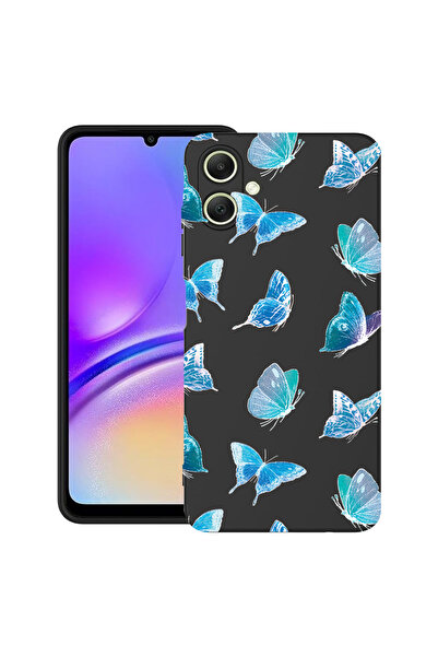 bestcase Λεπτή θήκη σιλικόνης για Samsung Galaxy A06 5G, μοτίβο πεταλούδας, 1...