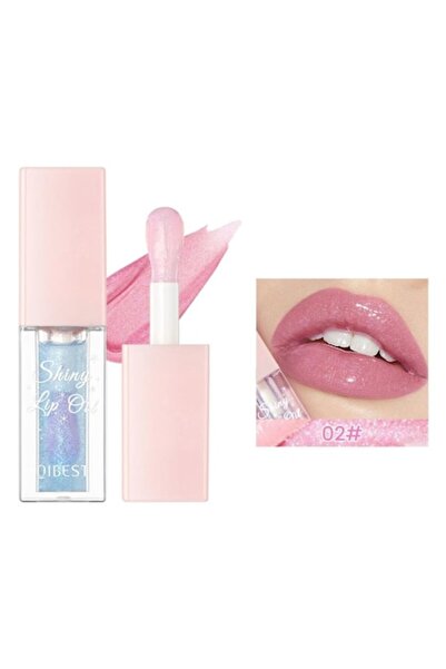 The Casius. Διαφανές λάδι για τα χείλη με αλλαγή χρώματος μετά την εφαρμογή, 002