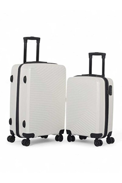 AVIATOR حقيبتين سفر صلبة | ماركة | مصنوعه من ABS عالي الجوده- مقاس 28 انش - 20 انش-خفيفة الوزن