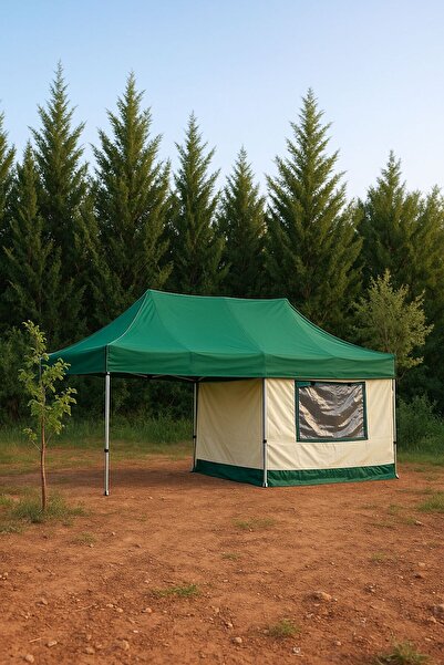 CAMPERLAND TitanX Deluxe 4 Mevsim Profesyonel Kamp Çadırı 4 kişi üstü 18metrekare