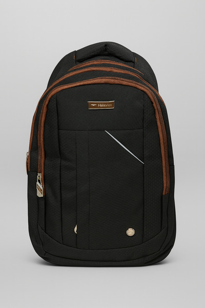 Catwins Чорний багатокімнатний ортопедичний водонепроникний унісекс шкільний рюкзак - середня школа, ліцей