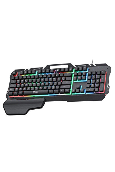 TrkTech GK-700 RGB Özellikli Metal Kasa Oyuncu Klavyesi Gaming Keyboard