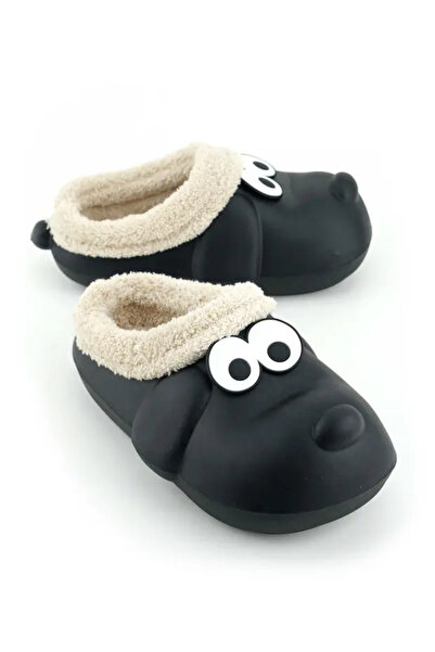 Monalisa Home Luxurious and Showy Winter Black Color Size 40 Slippers