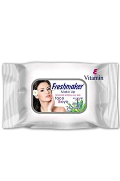 Freshmaker Makeup Removal Wipes with Vitamin E and Aloe Vera by Fresh Maker, 25 Wipes
