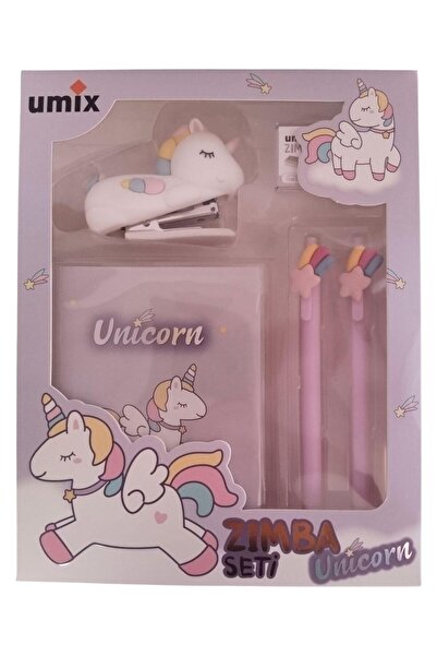 Umix Unicorn Kırtasiye Zımba Seti